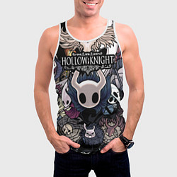 Майка-безрукавка мужская Hollow Knight, цвет: 3D-белый — фото 2