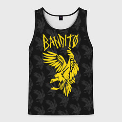Майка-безрукавка мужская TOP: BANDITO, цвет: 3D-черный