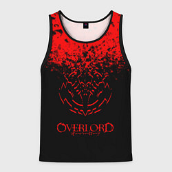 Майка-безрукавка мужская Overlord, цвет: 3D-черный
