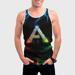 Майка-безрукавка мужская Ark Survival Evolved, цвет: 3D-белый — фото 2