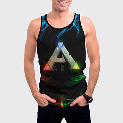 Майка-безрукавка мужская Ark Survival Evolved, цвет: 3D-черный — фото 2