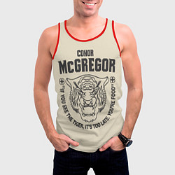 Майка-безрукавка мужская Conor McGregor, цвет: 3D-красный — фото 2