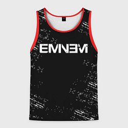 Майка-безрукавка мужская EMINEM, цвет: 3D-красный