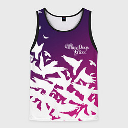 Майка-безрукавка мужская Three Days Grace, цвет: 3D-черный