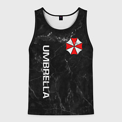 Майка-безрукавка мужская UMBRELLA CORP, цвет: 3D-черный
