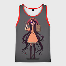 Майка-безрукавка мужская Шуви, цвет: 3D-красный