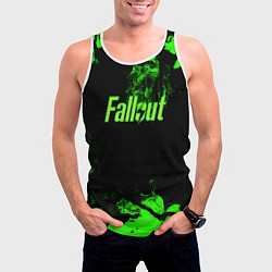 Майка-безрукавка мужская FALLOUT, цвет: 3D-белый — фото 2