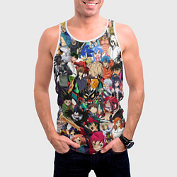Майка-безрукавка мужская All of Anime, цвет: 3D-белый — фото 2