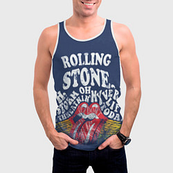 Майка-безрукавка мужская Rolling Stone, цвет: 3D-белый — фото 2