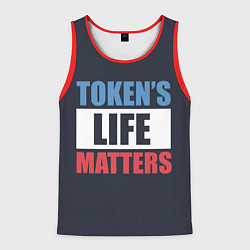 Мужская майка без рукавов TOKENS LIFE MATTERS