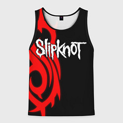 Майка-безрукавка мужская Slipknot 7, цвет: 3D-черный