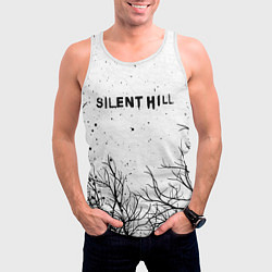 Майка-безрукавка мужская SILENT HILL, цвет: 3D-белый — фото 2