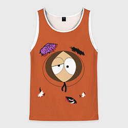 Майка-безрукавка мужская South Park Dead Kenny, цвет: 3D-белый