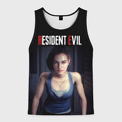 Майка-безрукавка мужская Jill Valentine, цвет: 3D-черный