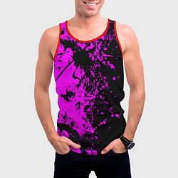 Майка-безрукавка мужская Чёрная магия, цвет: 3D-красный — фото 2