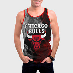 Майка-безрукавка мужская CHICAGO BULLS, цвет: 3D-красный — фото 2