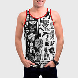 Майка-безрукавка мужская THE LAST OF US 2, цвет: 3D-красный — фото 2