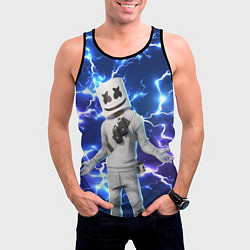 Майка-безрукавка мужская FORTNITE x MARSHMELLO, цвет: 3D-черный — фото 2