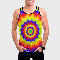 Майка-безрукавка мужская Tie-Dye, цвет: 3D-черный — фото 2