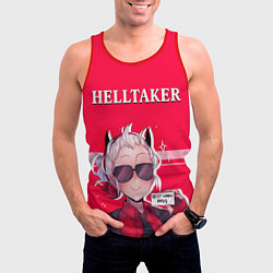 Майка-безрукавка мужская HELLTAKER, цвет: 3D-красный — фото 2