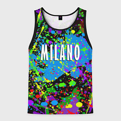 Мужская майка без рукавов Milano - abstraction - Italy