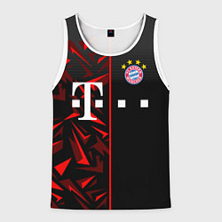 Майка-безрукавка мужская FC Bayern Munchen Форма, цвет: 3D-белый