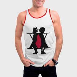 Майка-безрукавка мужская Hunter x Hunter, цвет: 3D-красный — фото 2