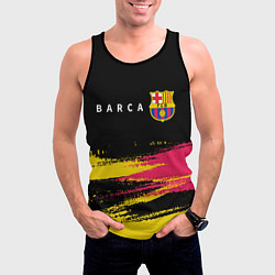 Майка-безрукавка мужская BARCELONA БАРСЕЛОНА, цвет: 3D-черный — фото 2