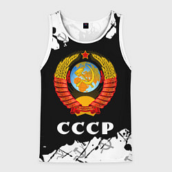 Мужская майка без рукавов СССР USSR