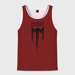 Мужская майка без рукавов Marilyn Manson