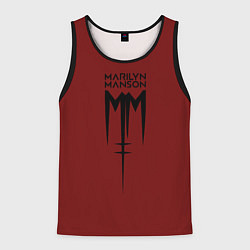 Мужская майка без рукавов Marilyn Manson