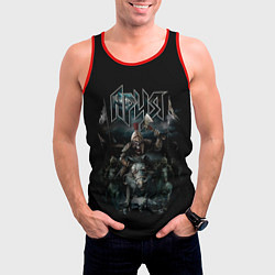 Майка-безрукавка мужская АРИЯ, цвет: 3D-красный — фото 2