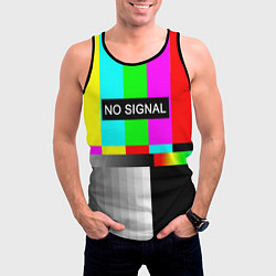 Майка-безрукавка мужская NO SIGNAL, цвет: 3D-черный — фото 2