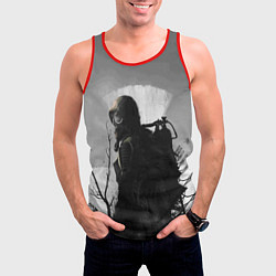 Майка-безрукавка мужская СТАЛКЕР 2, цвет: 3D-красный — фото 2