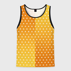 Майка-безрукавка мужская ЗЕНИЦУ КИМОНО, цвет: 3D-черный