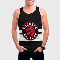 Майка-безрукавка мужская TORONTO RAPTORS, цвет: 3D-черный — фото 2