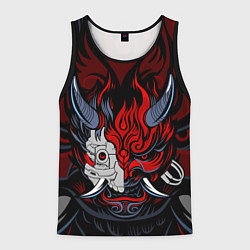 Майка-безрукавка мужская SAMURAI LVL UP, цвет: 3D-черный