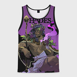 Майка-безрукавка мужская Hades - Дионис, цвет: 3D-черный
