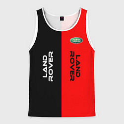 Майка-безрукавка мужская Range Rover, цвет: 3D-белый