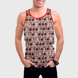 Майка-безрукавка мужская PoP PoP PoP PoP PoP PoP PoP, цвет: 3D-красный — фото 2