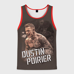 Майка-безрукавка мужская ДАСТИН ПОРЬЕ, цвет: 3D-красный