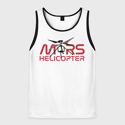 Мужская майка без рукавов Mars Helicopter