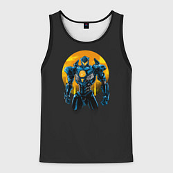 Майка-безрукавка мужская Titan Avenger, цвет: 3D-черный