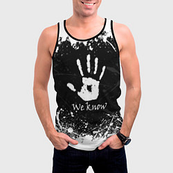 Майка-безрукавка мужская WE KNOW TES, цвет: 3D-черный — фото 2