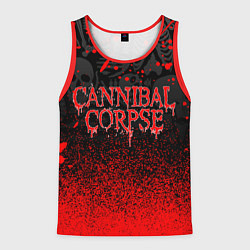 Майка-безрукавка мужская CANNIBAL CORPSE, цвет: 3D-красный