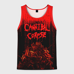Майка-безрукавка мужская CANNIBAL CORPSE, цвет: 3D-красный