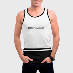 Майка-безрукавка мужская Хачироку AE 86, цвет: 3D-черный — фото 2