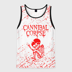 Майка-безрукавка мужская Cannibal corpse, цвет: 3D-черный