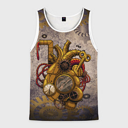 Мужская майка без рукавов Механическое сердце