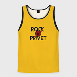 Мужская майка без рукавов Rock privet